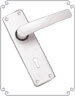 Supplying Exporting White Powder Coated Aluminium Lever Lock