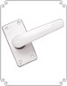 Manufacturer Exporter of White Powder Coated Aluminium Lever Latch