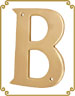 Brass Alphabets