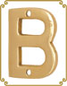 Brass Alphabets
